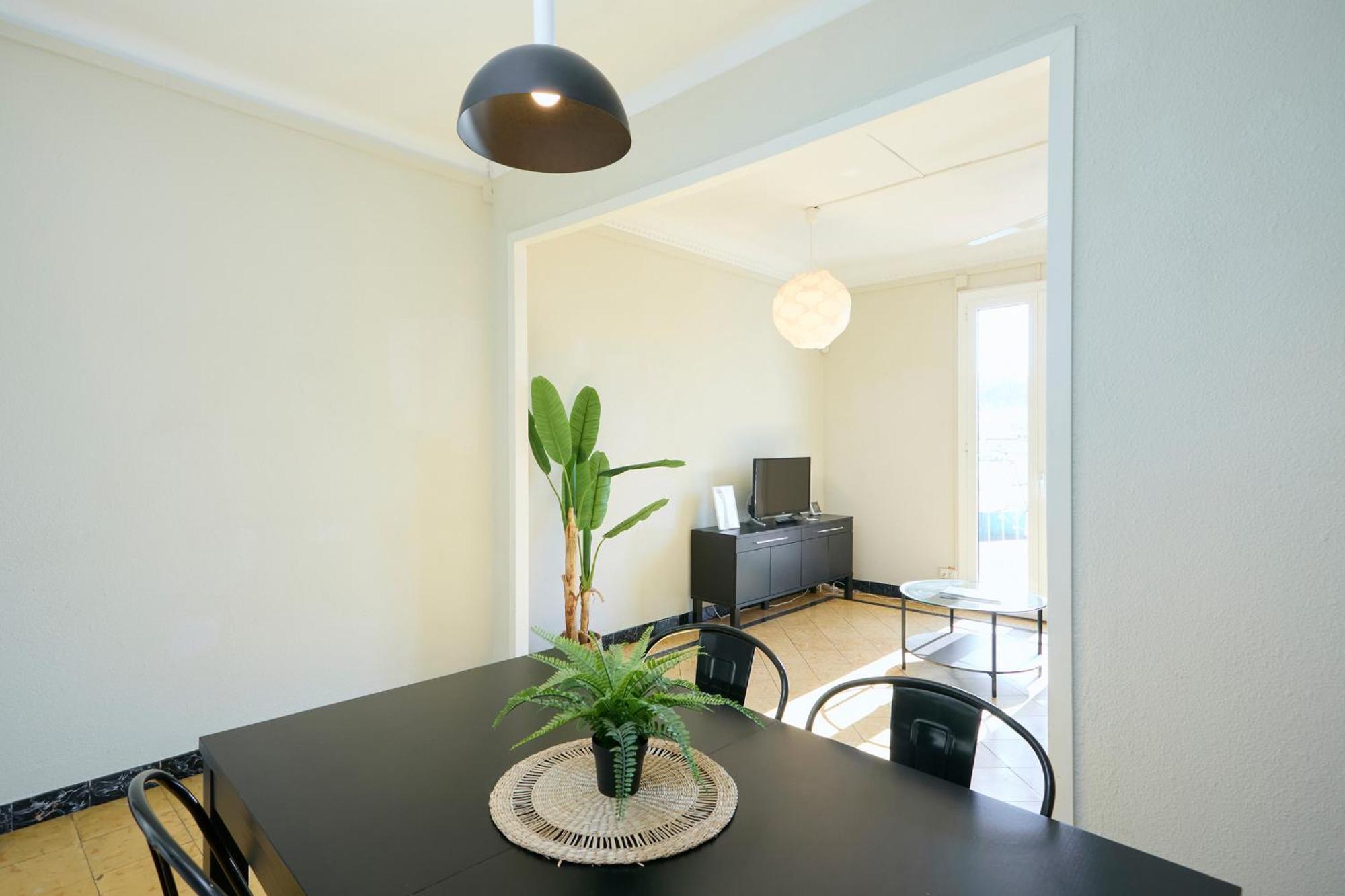 63Par1016- Sunny Apartment In Paralel 巴塞罗那 外观 照片