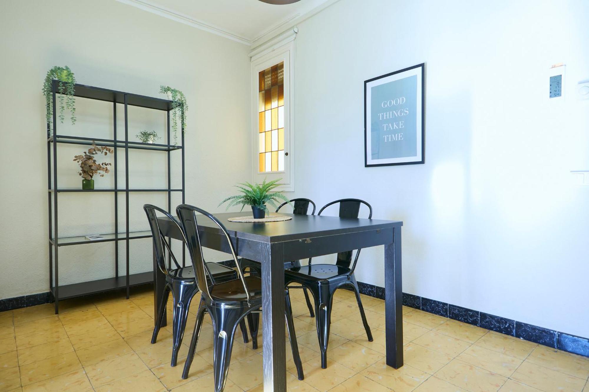 63Par1016- Sunny Apartment In Paralel 巴塞罗那 外观 照片